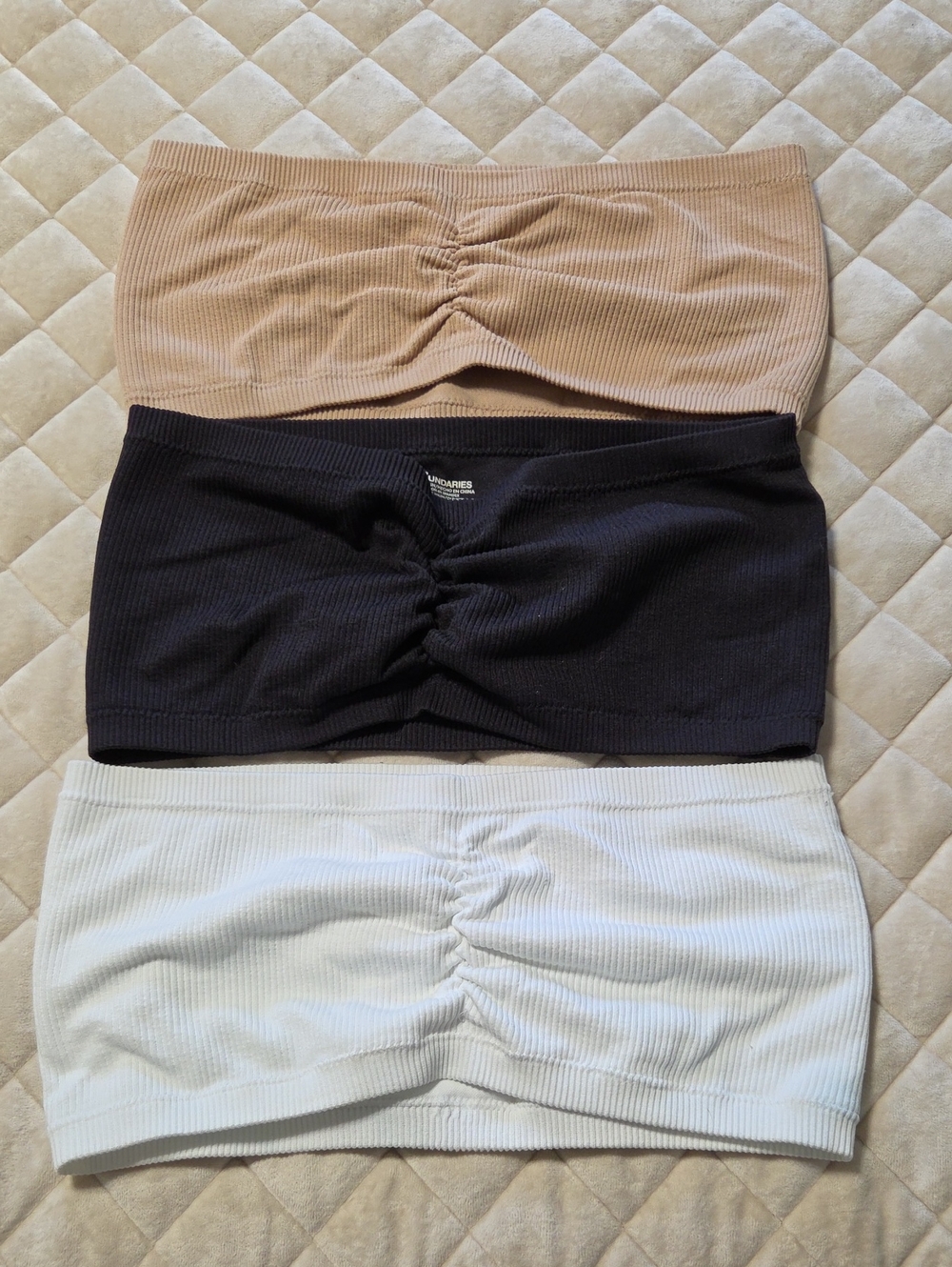 3 Women's Bandeau Tops